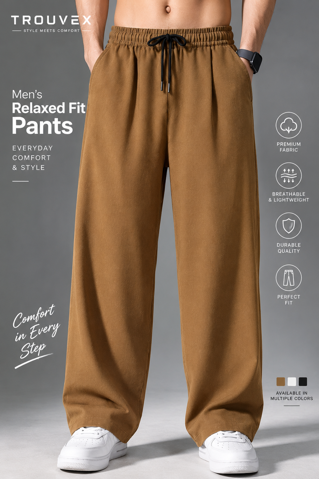Pack Of 3 Trousers